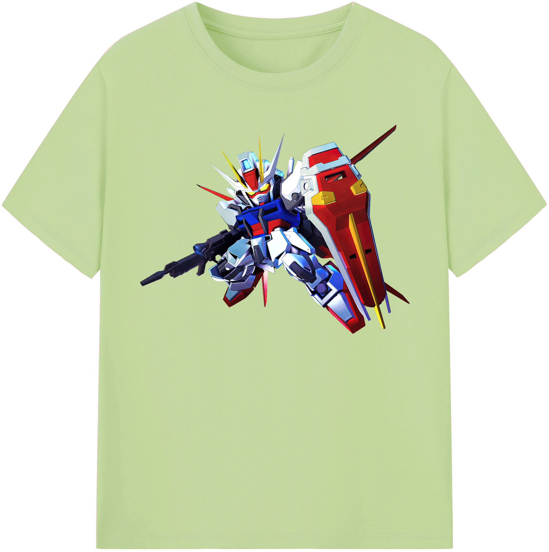 （画像用） 機動戦士ガンダム Mobile Suit Gundam 綿100％半袖Tシャツ（フロントプリント）
